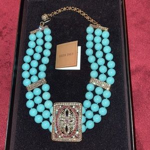Heidi Daus Turquoise choker